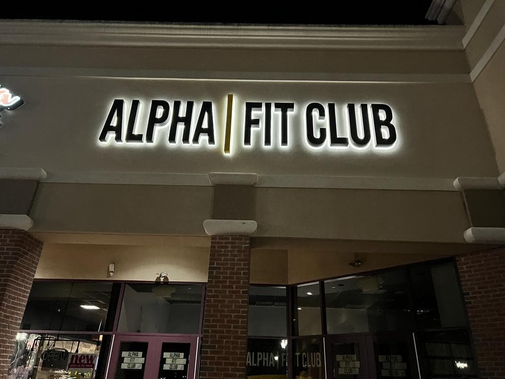 Alpha fit club build out (commercial buildout) image