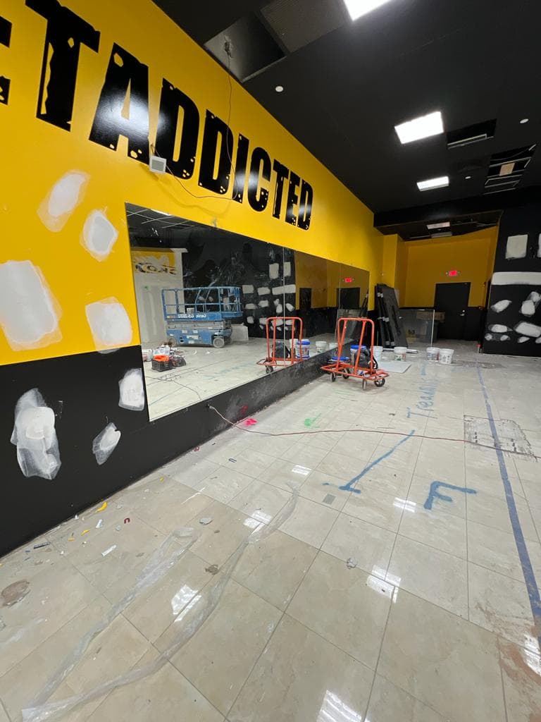 Alpha fit club build out (commercial buildout) image