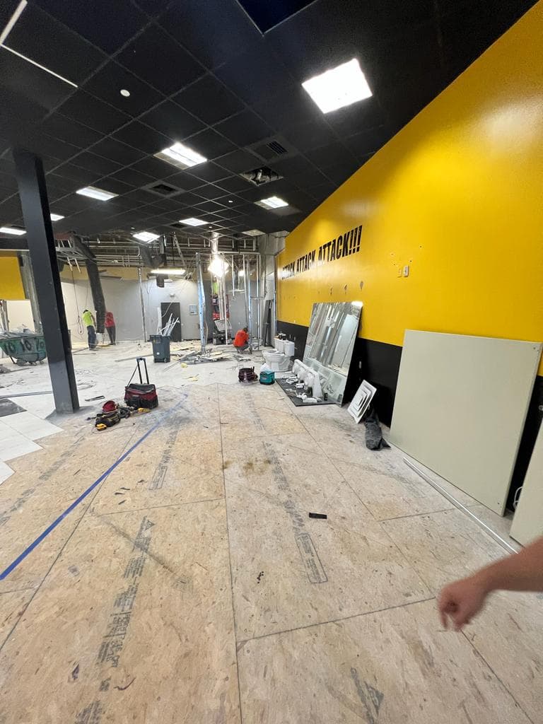 Alpha fit club build out (commercial buildout) image